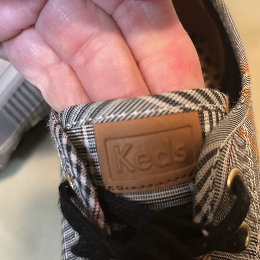 KEDS Triple Up plaid sneakers excellent condition super cute! Size 8.5 - Picture 14 of 15